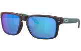 OAKLEY Holbrook Matte Black/Red Colorshift Prizm Sapphire