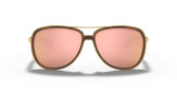 OAKLEY Split Time Brown Tortoise Prizm Rose Gold Polarized