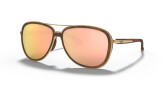 OAKLEY Split Time Brown Tortoise Prizm Rose Gold Polarized