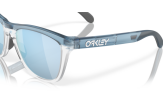OAKLEY Frogskins Range Transparent Stonewash Prizm Deep Water Polarized