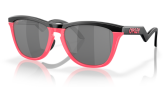 OAKLEY Frogskins Hybrid Matte Black/Neon Pink Prizm Black