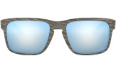 P&auml;ikeseprillid OAKLEY Holbrook erimudelid "Woodgrain Collection" Prizm Deep Water Polarized