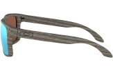 P&auml;ikeseprillid OAKLEY Holbrook erimudelid "Woodgrain Collection" Prizm Deep Water Polarized