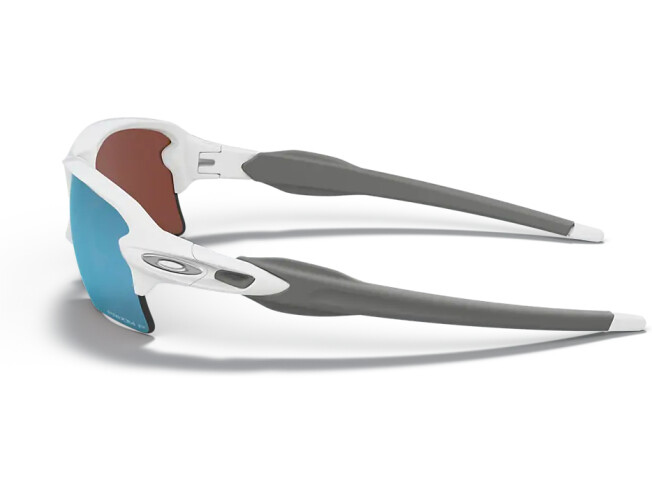 OAKLEY Flak 2.0 XL Polished White Prizm Deep Water Polarized