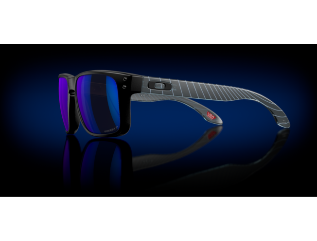 OAKLEY Holbrook XS Matte Transparent Stonewash Prizm Sapphire Polarized