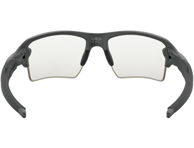 OAKLEY Flak 2.0 XL Steel Clear Black Iridium Photochromic