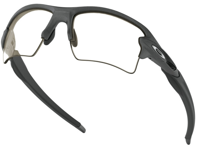 OAKLEY Flak 2.0 XL Steel Clear Black Iridium Photochromic
