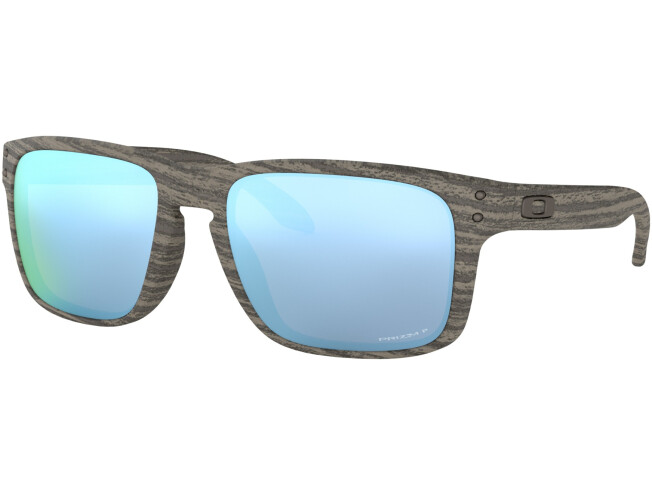 OAKLEY Holbrook Woodgrain Collection Prizm Deep Water Polarized