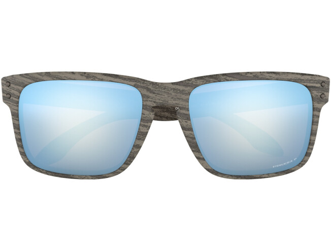 OAKLEY Holbrook Woodgrain Collection Prizm Deep Water Polarized