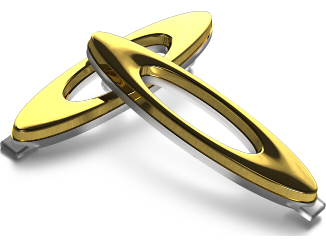 OAKLEY Turbine/Turbine Rotor Icon Kit Polished Gold