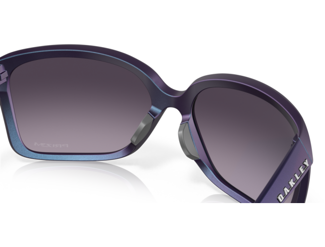OAKLEY Wildrye Matte Cyan/Purple Colorshift Prizm Grey Gradient