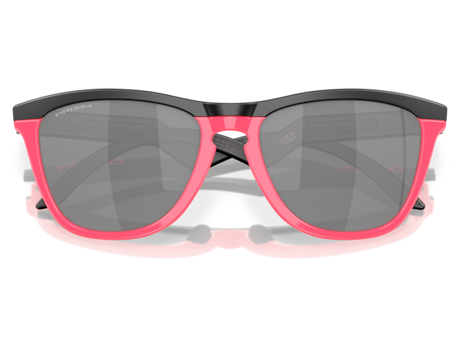 OAKLEY Frogskins Hybrid Matte Black/Neon Pink Prizm Black
