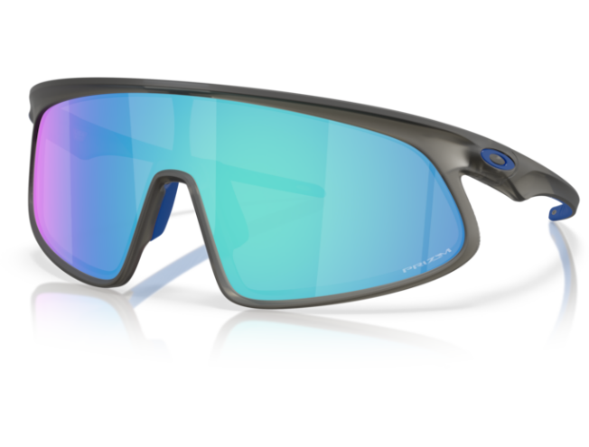 OAKLEY RSLV Matte Grey Smoke Prizm Sapphire