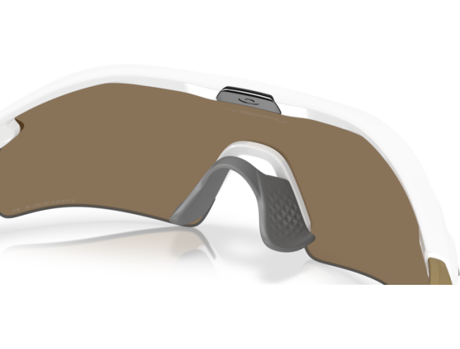 OAKLEY Radar Plate Polished White Prizm 24k Polarized
