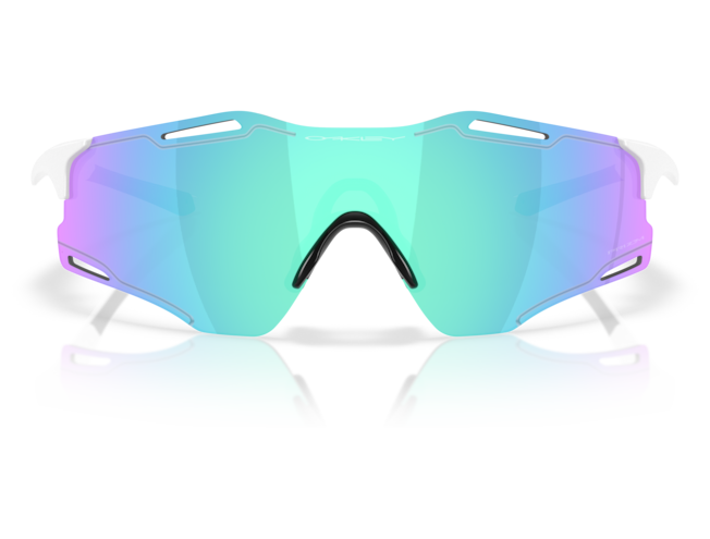 OAKLEY Cybr Zero Polished White Prizm Sapphire