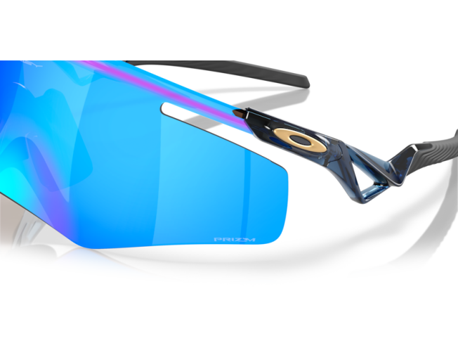 OAKLEY QTMN Kato Transparent Stonewash Prizm Sapphire
