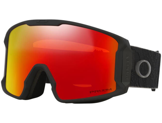 M&auml;eprillid OAKLEY Line Miner L Black Camo Prizm Snow Torch Iridium
