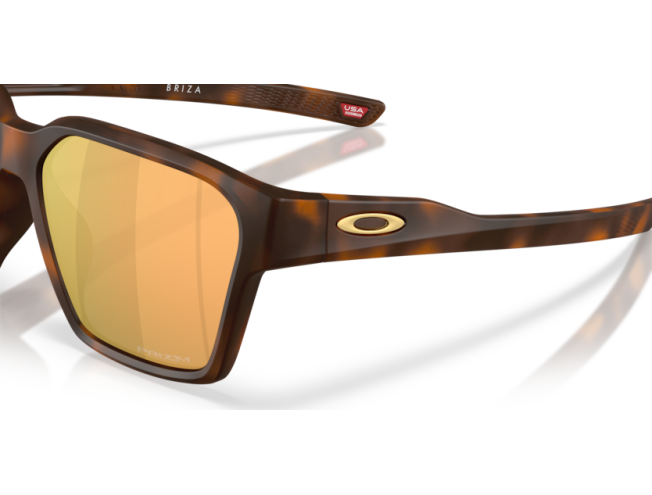 Päikeseprillid Oakley Briza Matte Tortoise Dark Amber Prizm Rose Gold