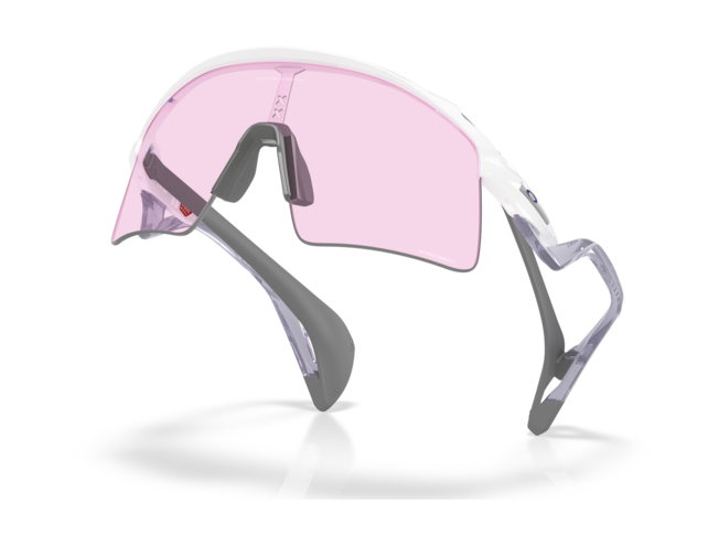 Päikeseprillid Oakley Stunt Wing Polished White Prizm Low Light