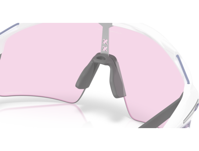 Päikeseprillid Oakley Stunt Wing Polished White Prizm Low Light