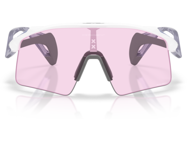 Päikeseprillid Oakley Stunt Wing Polished White Prizm Low Light