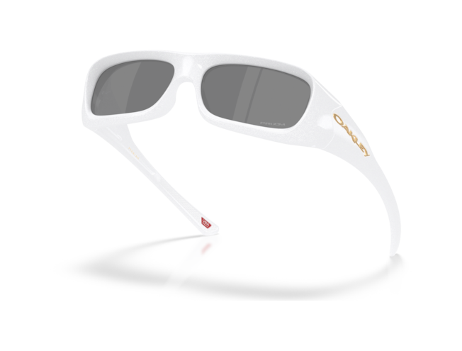 Päikeseprillid Oakley Permian Pearlized White Prizm Black