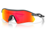 OAKLEY Radar Plate Matte Carbon Prizm Ruby